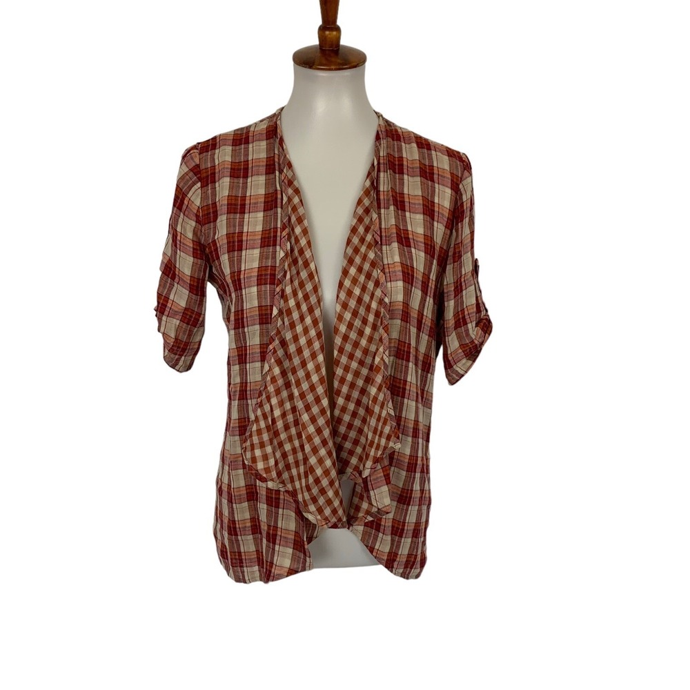 Route 66 Cardigan Medium‎ Kimono Short Sleeve Boho Casual Layering